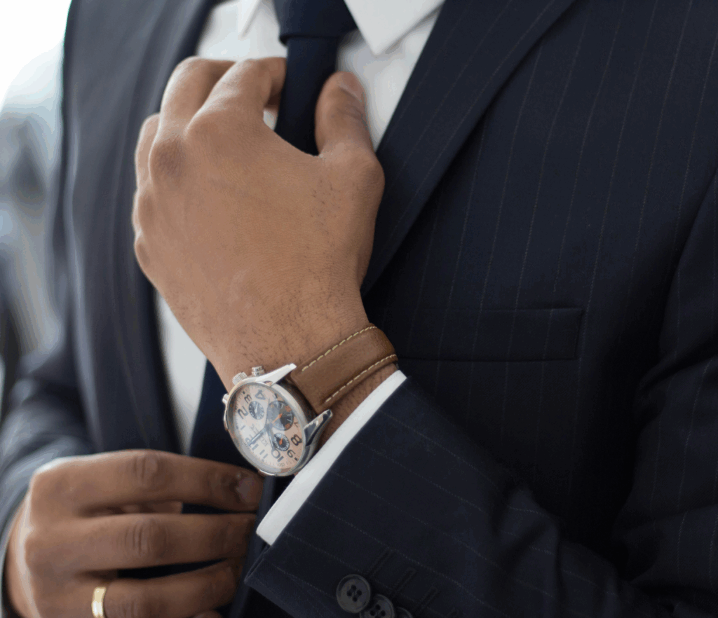 Well-dressed professional symbolising future career success for graduates of the best international schools in Dubai