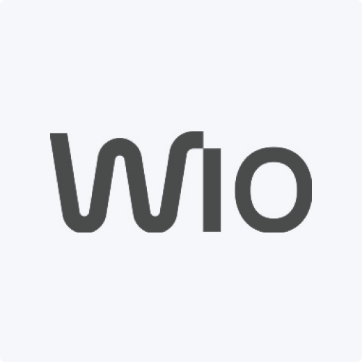 WIO Bank logo, representing digital-first business banking solutions designed for startups, SMEs, and corporate clients in Dubai.