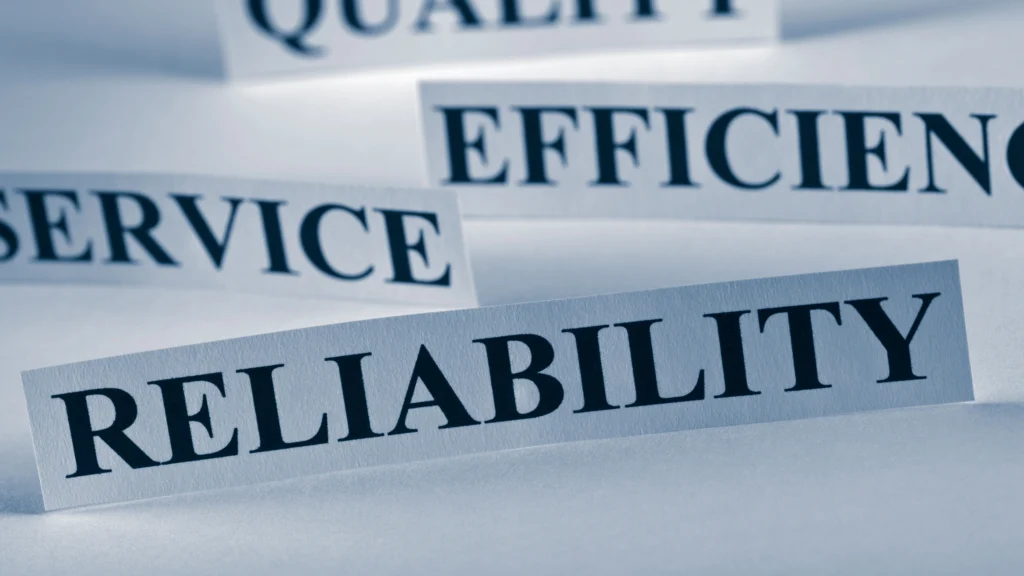 the word reliability in focus among documents