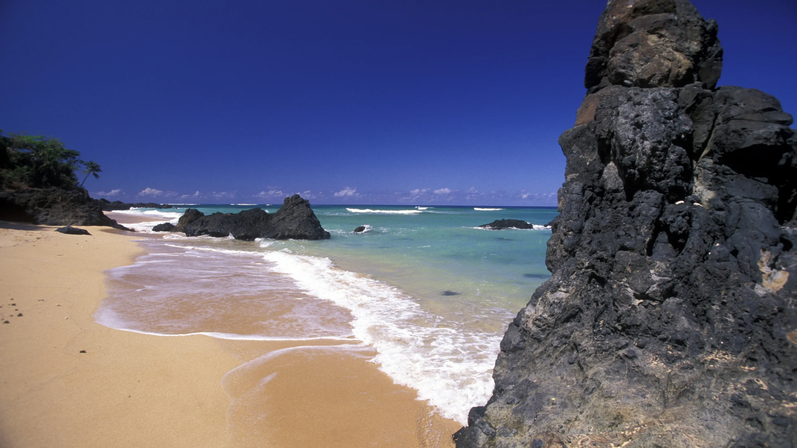 a view from a coast on Anjouan island
